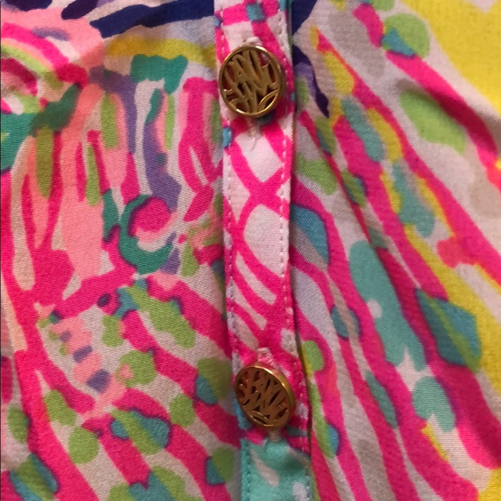 Lilly Pulitzer Patterned Blouse - image 3